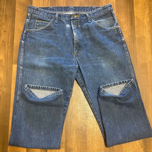 Rustler Blue Relaxed Fit Jeans - Picture 3 of 13